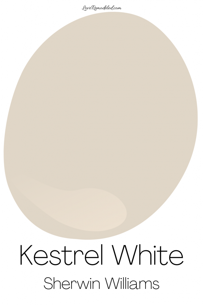 Kestrel White Sherwin Williams Paint Drop