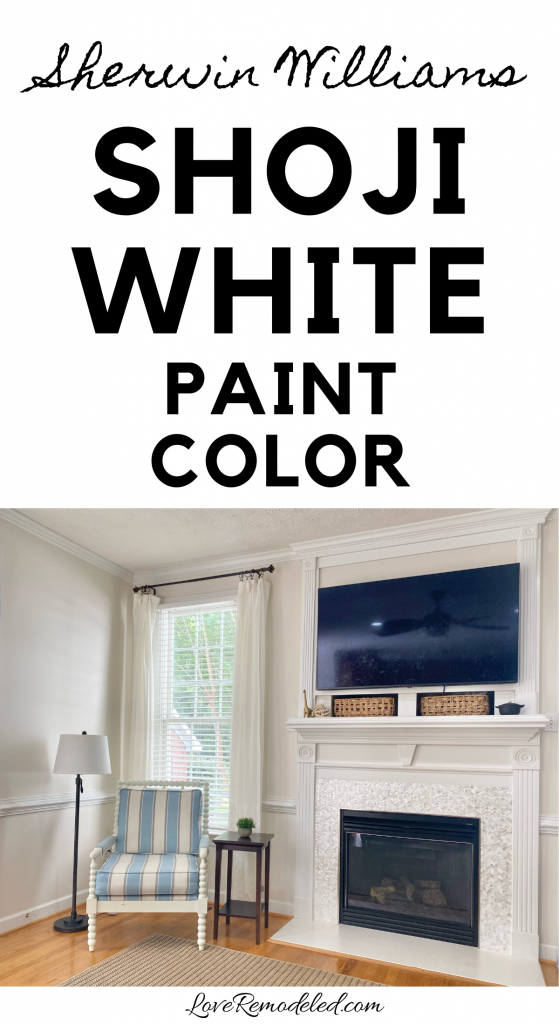 SW Shoji White paint color