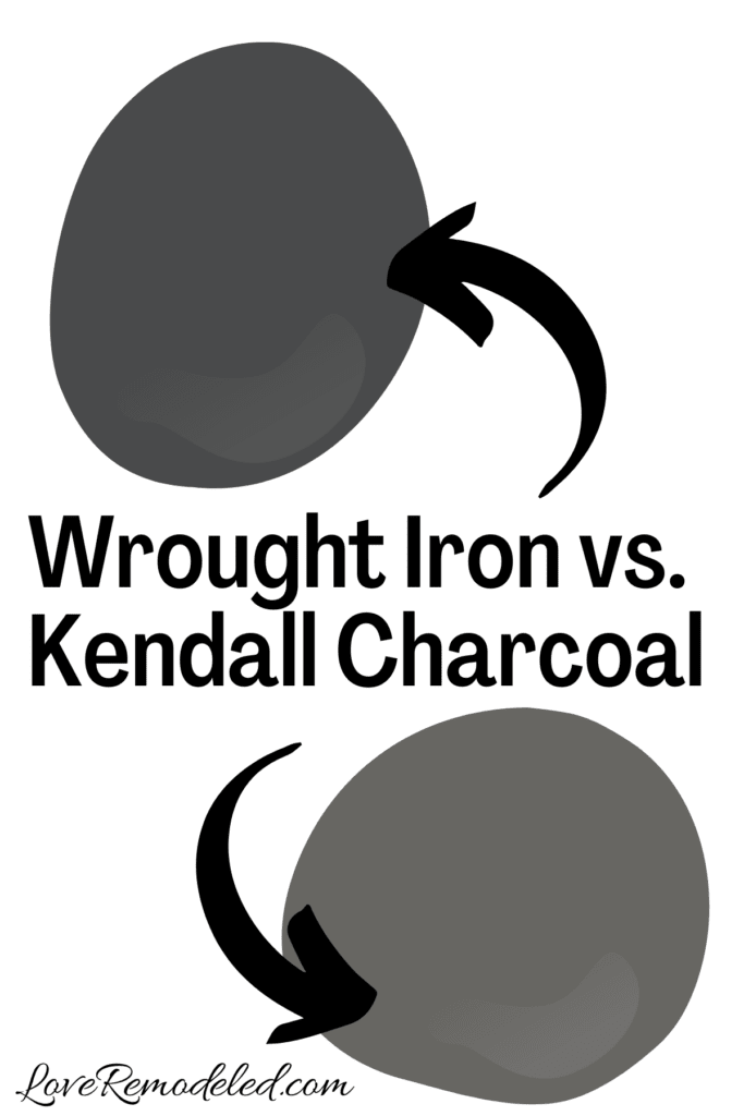 Wrought Iron vs. Kendall Charcoal