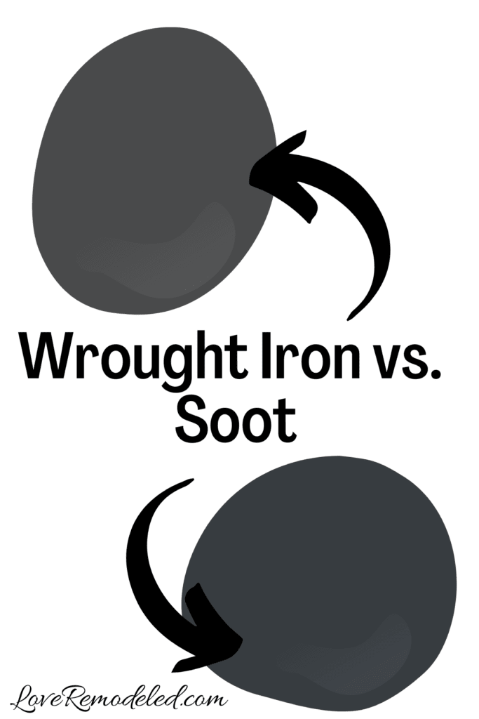 Wrought Iron vs. Soot