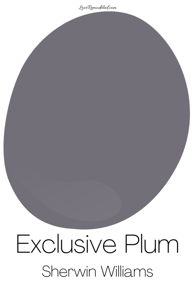 2014 Sherwin Williams Color of the Year: Exclusive Plum