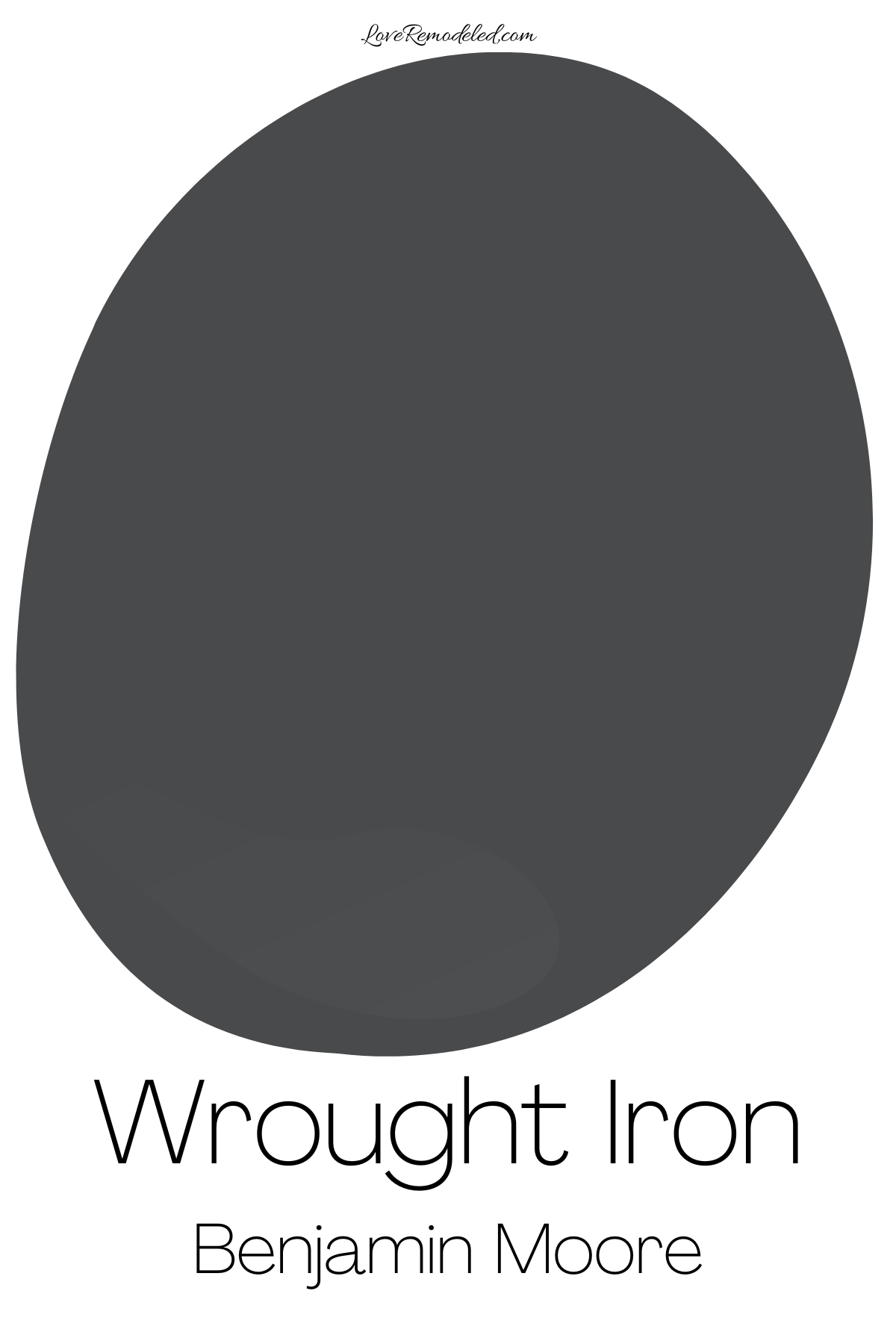 Benjamin Moore Wrought Iron Paint Color Review Love Remodeled benjamin-moore-wrought-iron-paint-color-review-love-remodeled