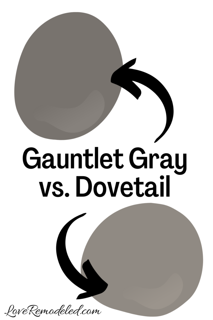 Gauntlet Gray vs. Dovetail