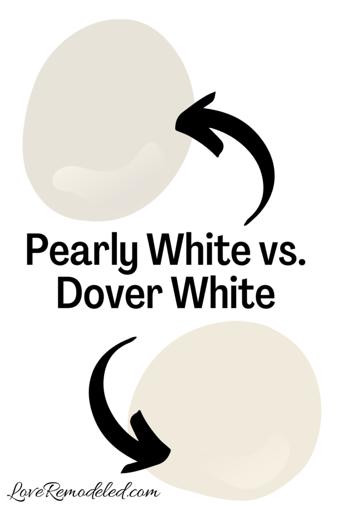 Pearly White vs. Dover White