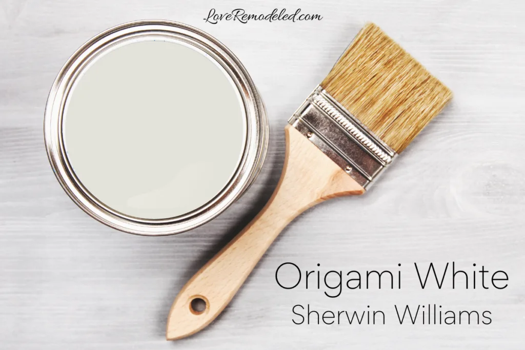 Origami White by Sherwin Williams