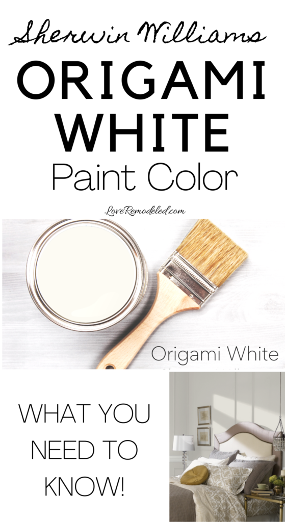 Origami White Paint Color Explained