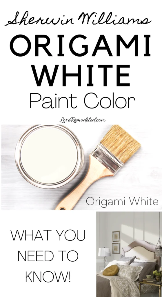 Origami White Paint Color Explained