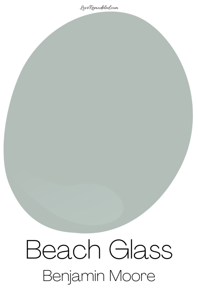 Beach Glass Benjamin Moore Paint Drop