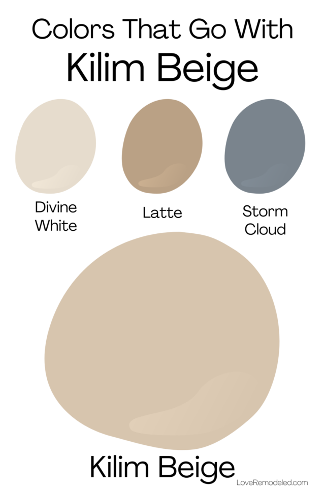 Kilim Beige, by Sherwin Williams Explained Love Remodeled