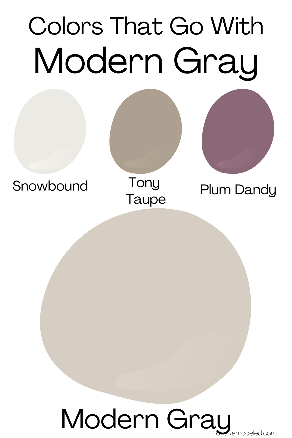 Modern Gray, by Sherwin Williams Love Remodeled