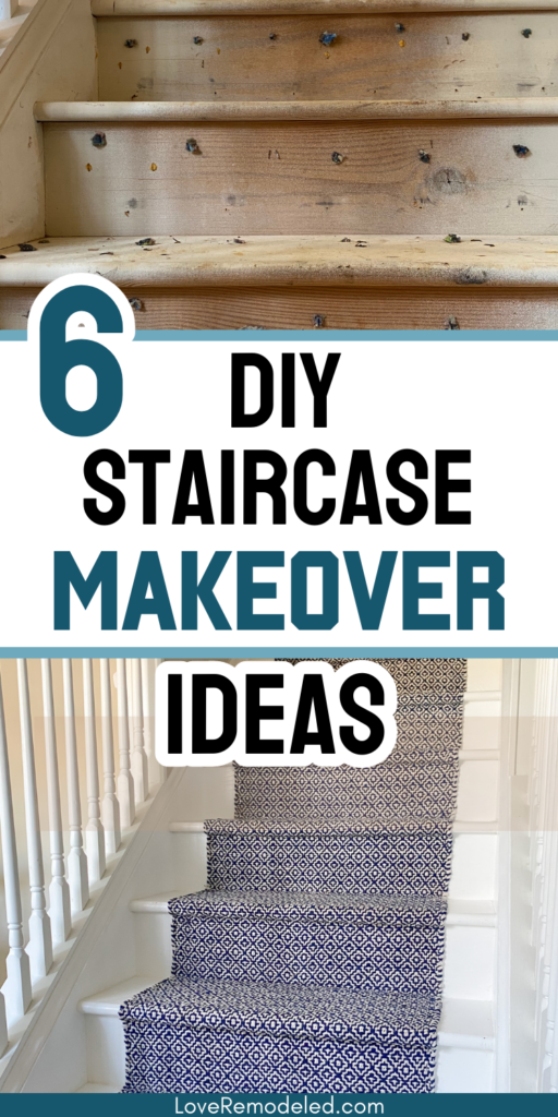 Affordable DIY Staircase Makeover Ideas