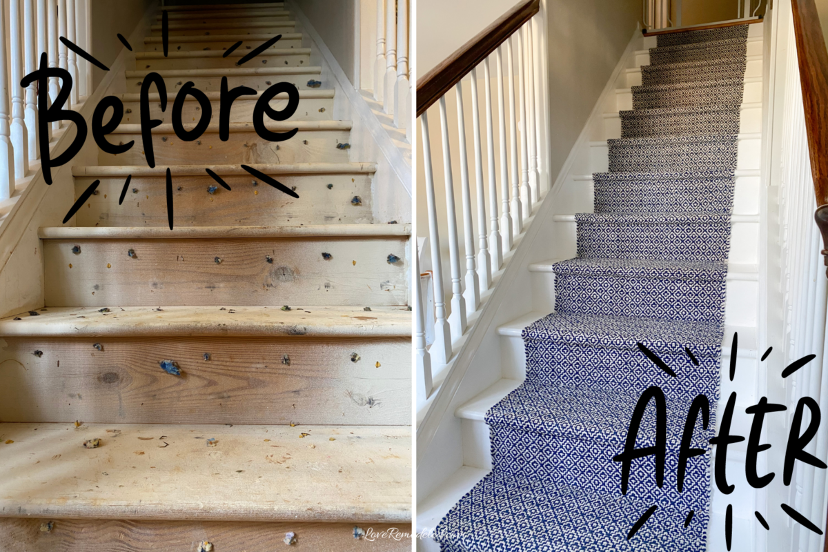 DIY Staircase Makeover Ideas Easy Remodels for Stairs Love Remodeled