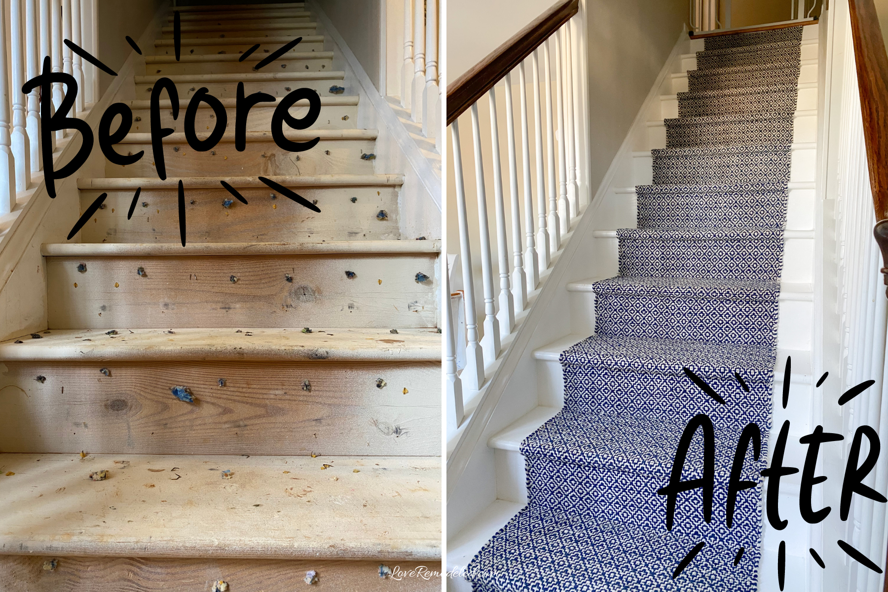 DIY Staircase Makeover Ideas