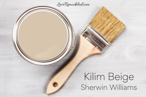 Undertones of Kilim Beige by Sherwin Williams