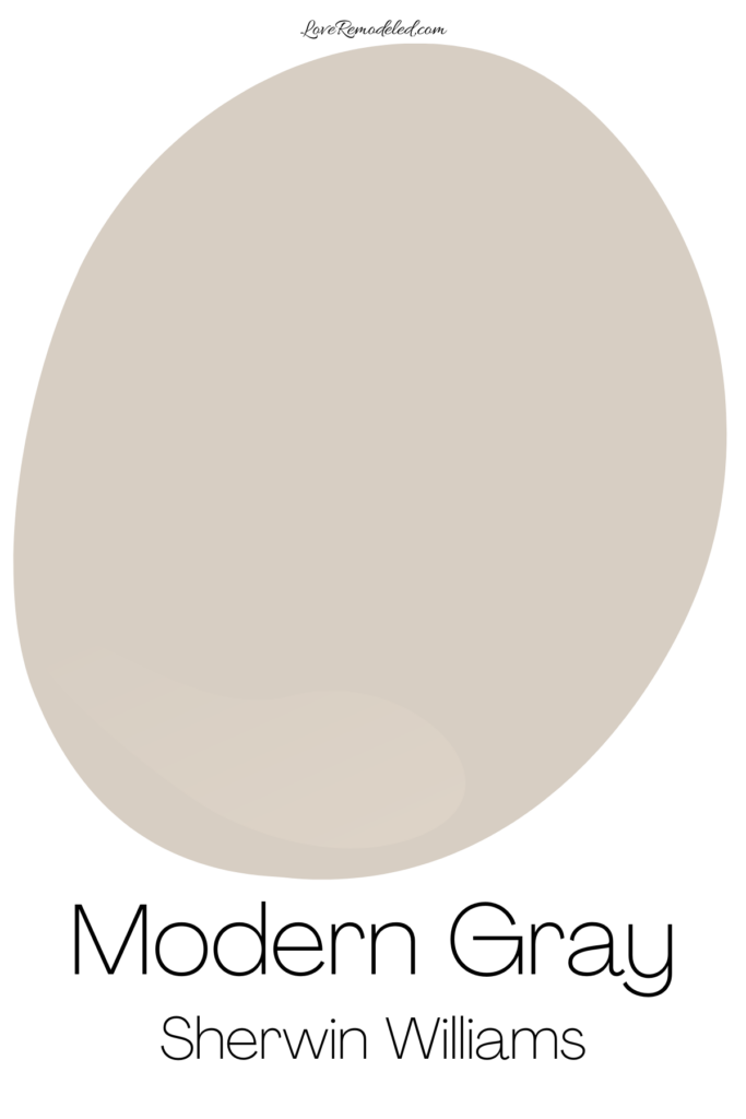 Modern Gray Sherwin Williams Paint Drop