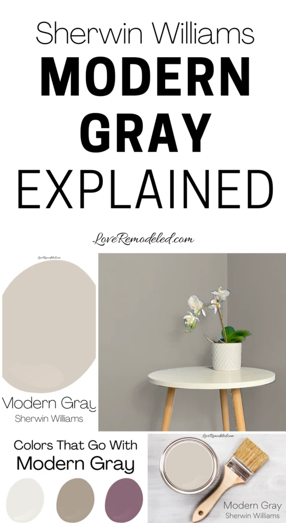 Sherwin Williams Modern Gray