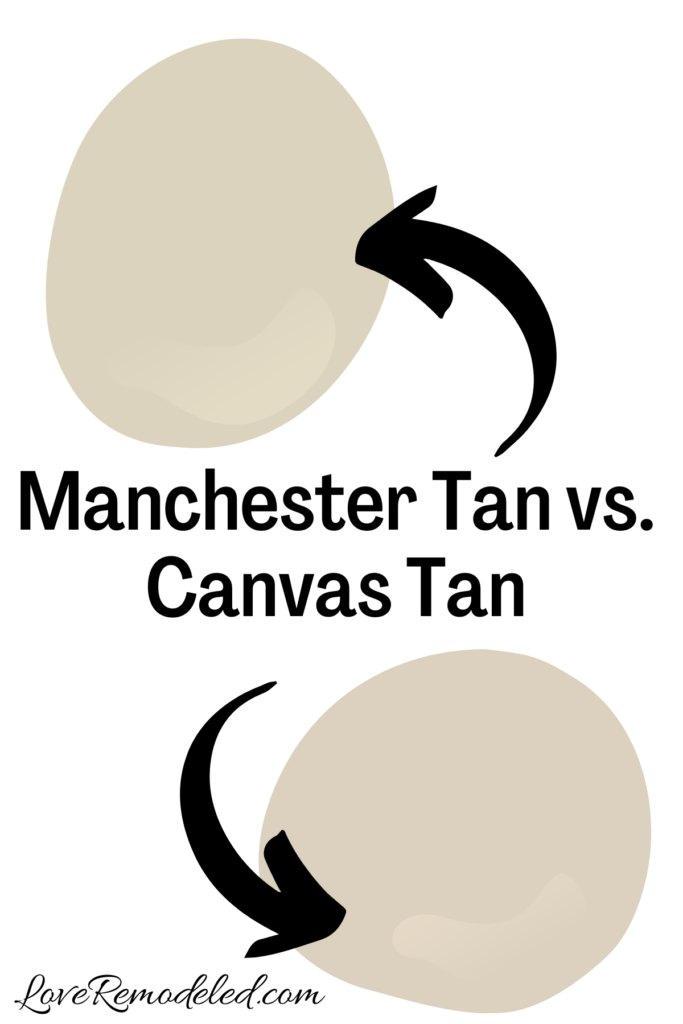 Manchester Tan vs. Canvas Tan