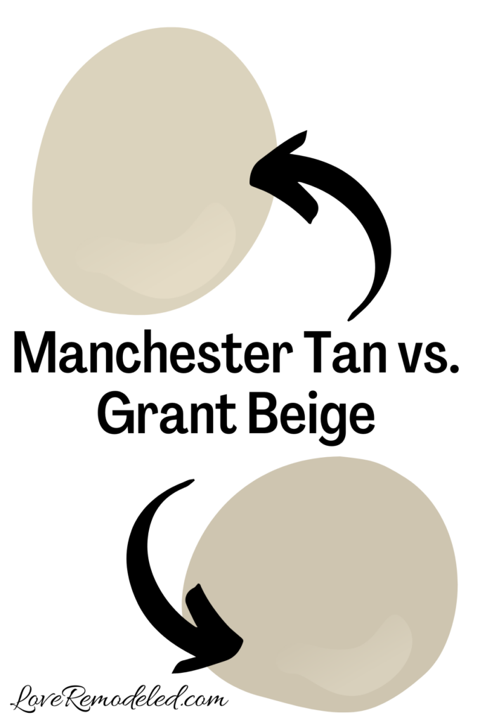 Manchester Tan vs. Grant Beige