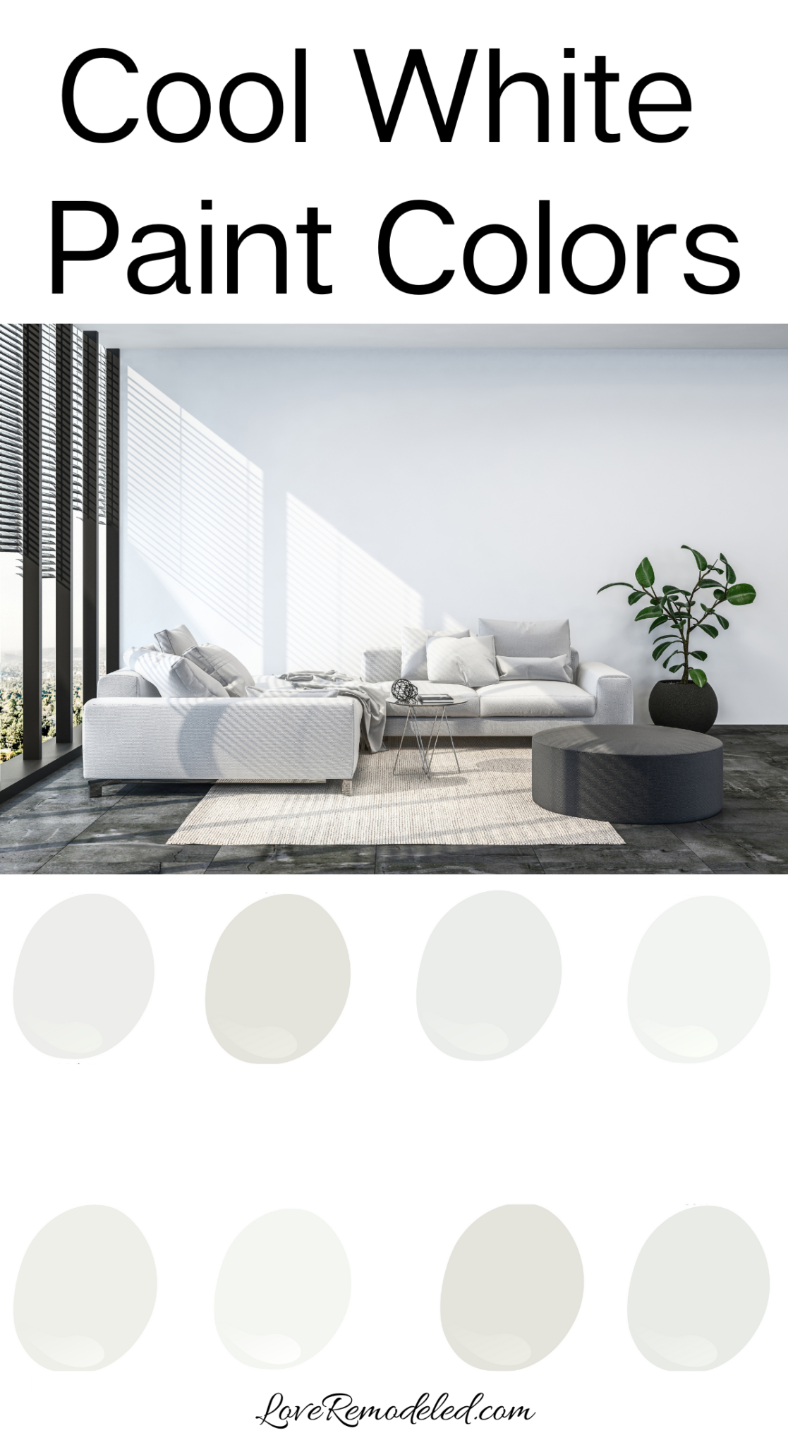 Best Cool White Paint Colors Love Remodeled