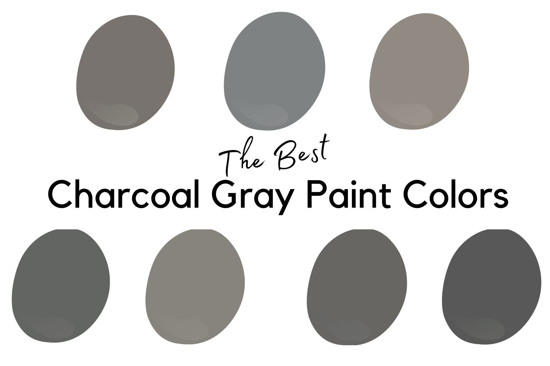 Charcoal Gray Paint Colors