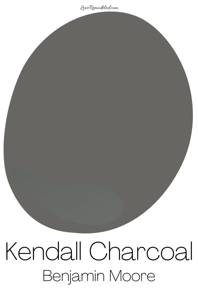 Kendall Charcoal, by Benjamin Moore