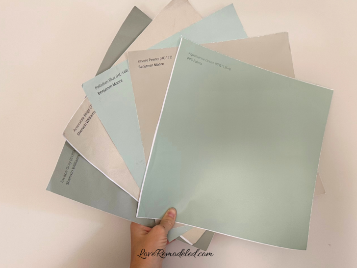 SAMPLIZE Peel and Stick Paint Samples