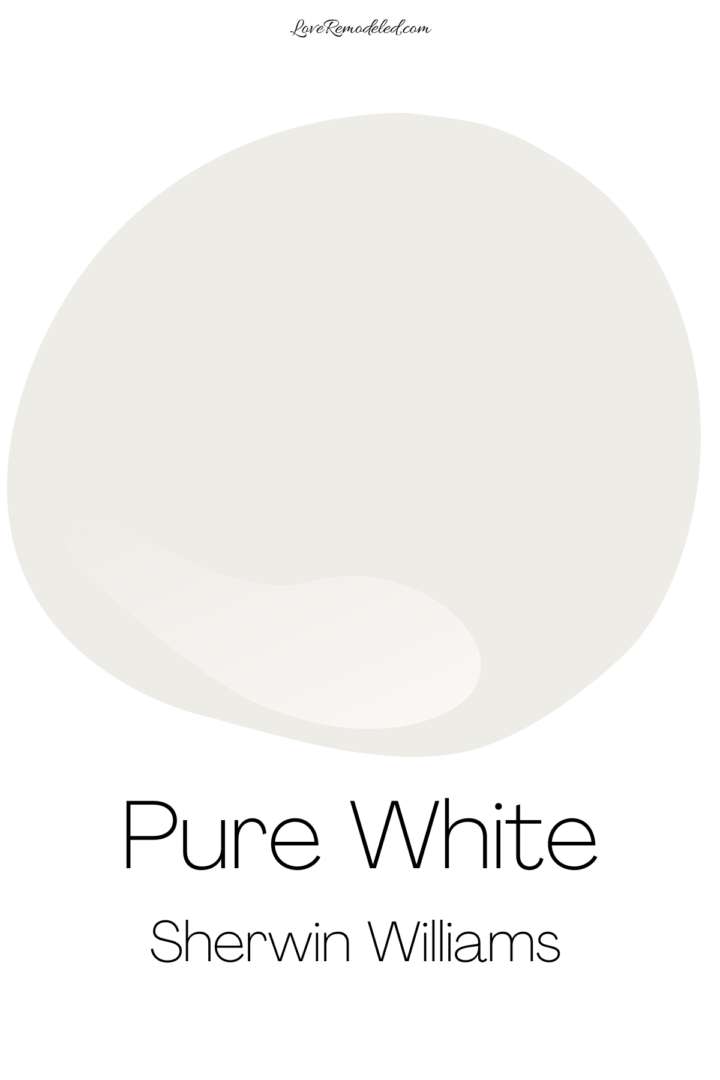 The 25 Most Popular Paint Colors From Sherwin Williams For 2025 Love Pure White Sherwin Williams Paint Drop 720x1080