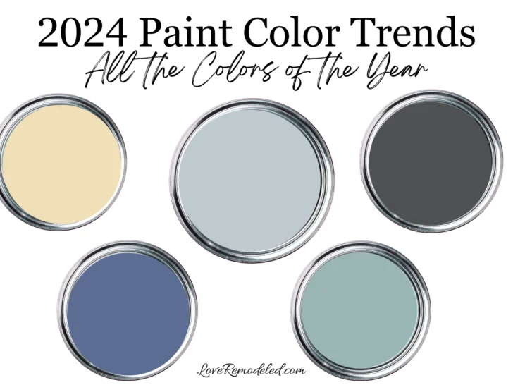 2024 Paint Color Trends - All the 2024 Colors of the Year