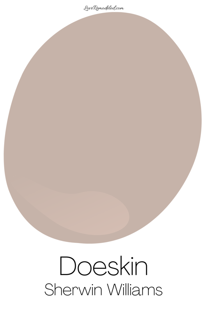 Neutral Pink Paint Colors - Doeskin