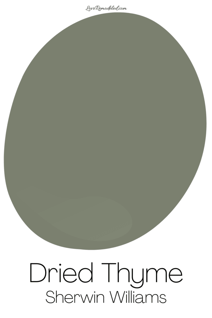 Dried Thyme Sherwin Williams Paint