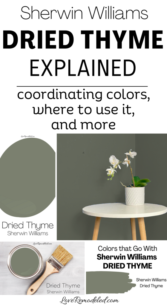 Sherwin Williams Dried Thyme