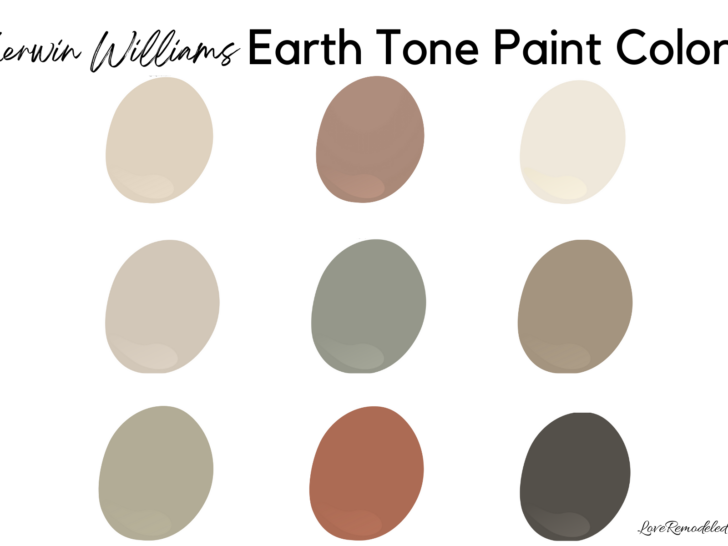 Sherwin Williams Earth Tone Paint Colors