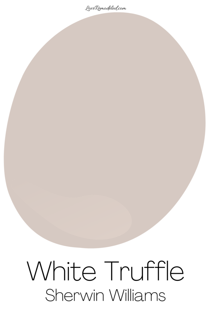 Sherwin Williams White Truffle Paint Color