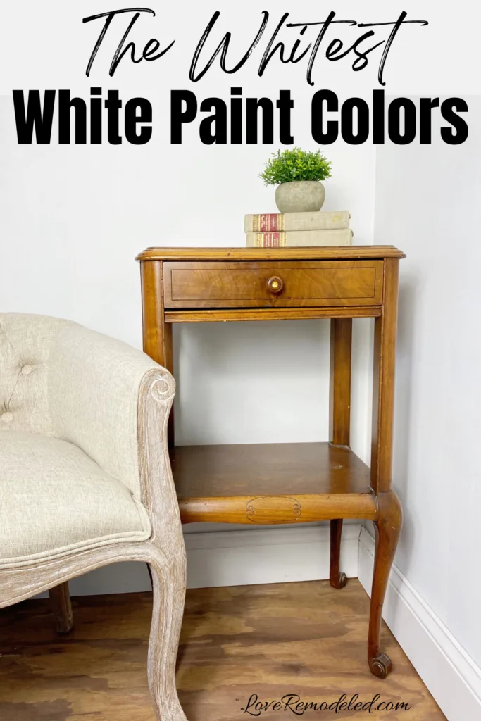 Whitest White Paint Colors