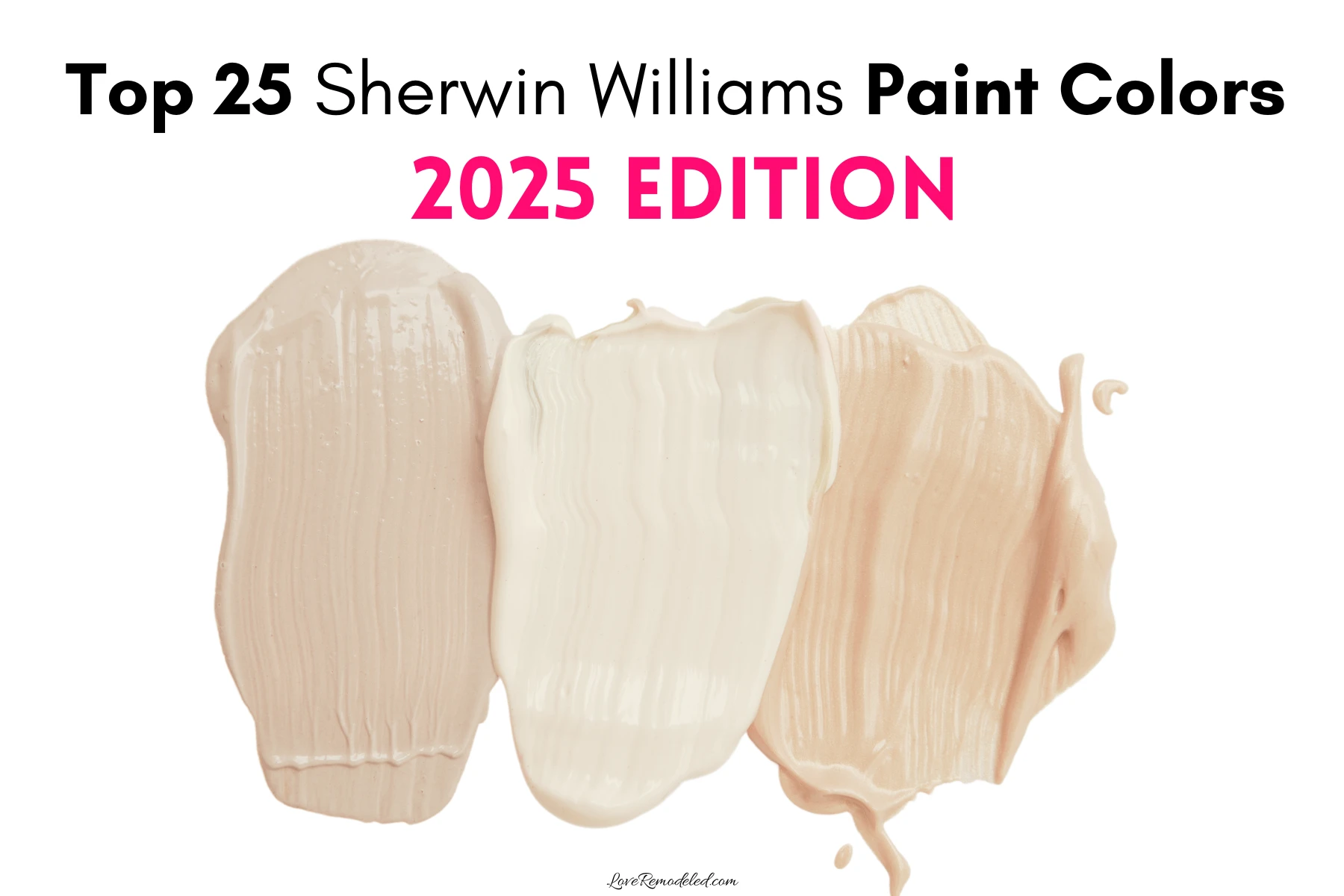 Top 25 Sherwin Williams Paint Colors for 2025