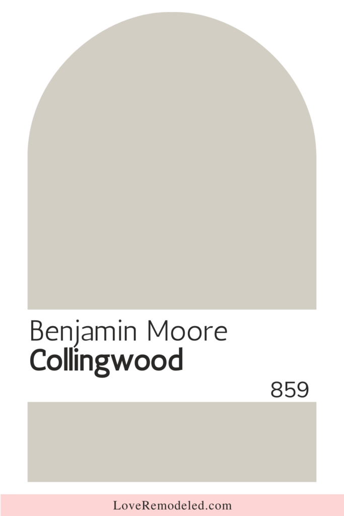 Benjamin Moore Warm Neutral Paint Color - Collingwood 