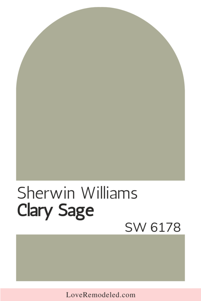 Sherwin Williams Green Paint Color - Clary Sage