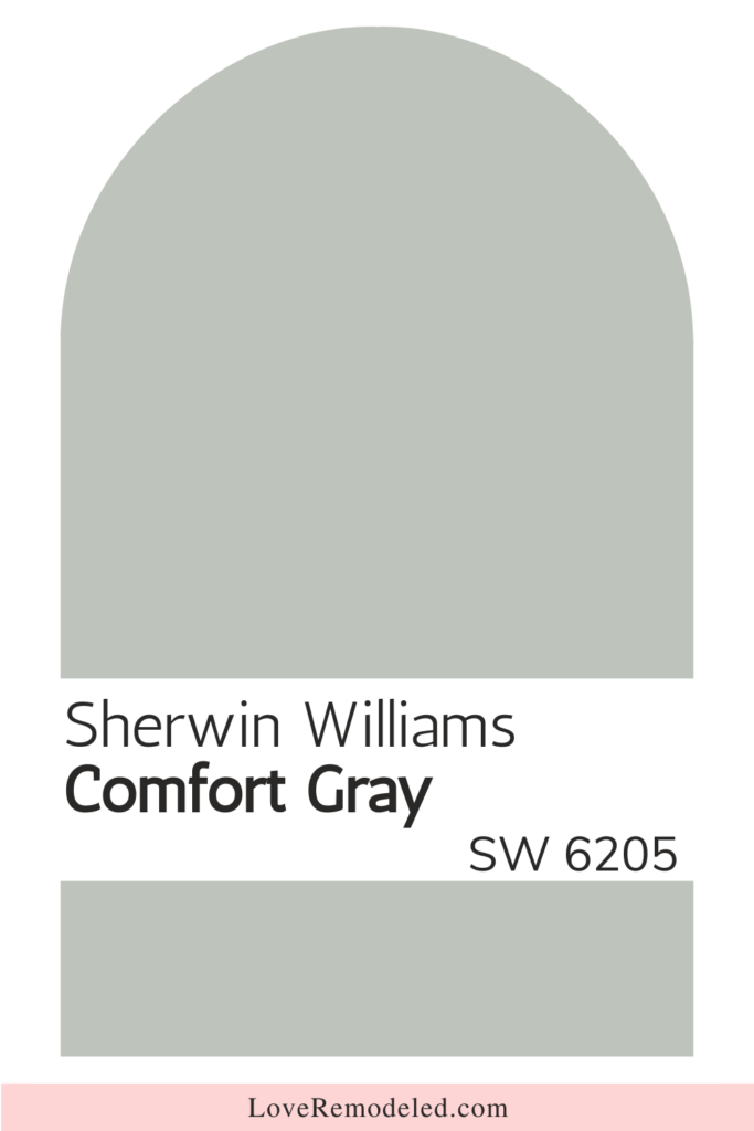 Sherwin Williams Green Paint Color - Comfort Gray