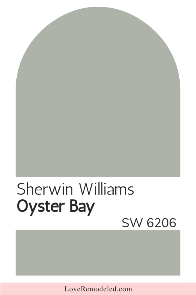 Sherwin Williams Green Paint Color - Oyster Bay