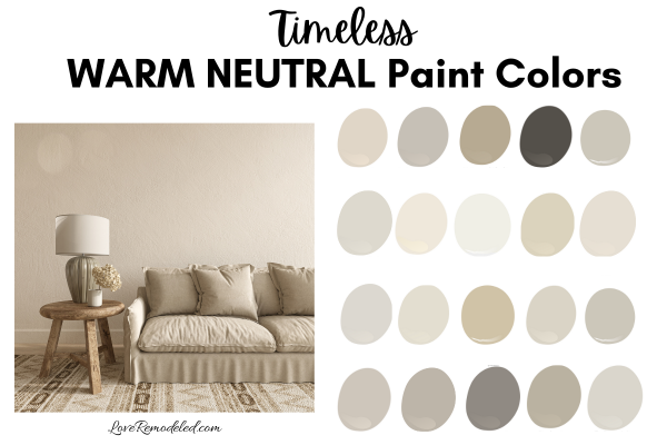 Warm Neutral Paint Colors