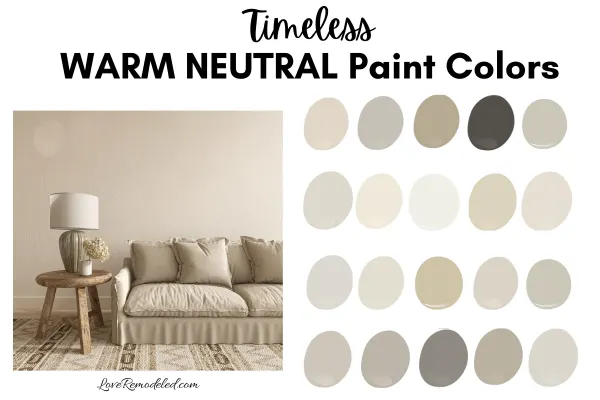 Warm Neutral Paint Colors