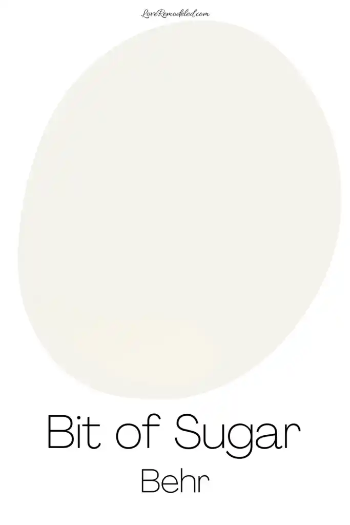 Behr Big of Sugar Paint Drop