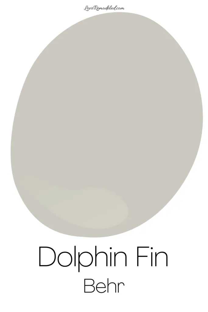 Behr Dolphin Fin Paint Drop