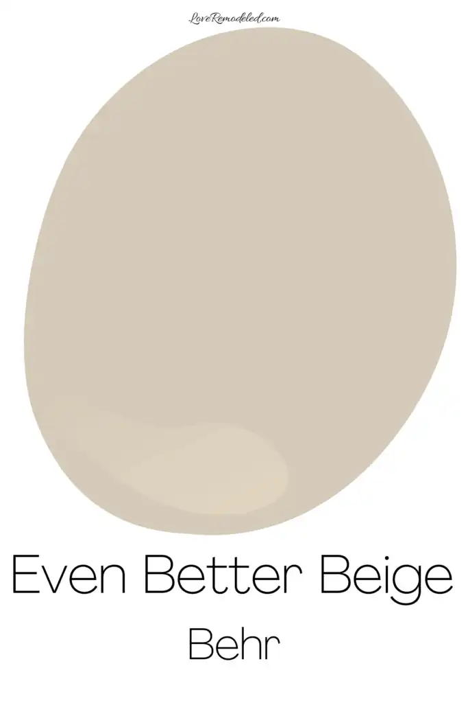 Behr Even Better Beige Paint Drop
