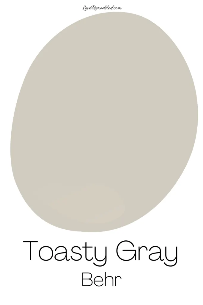 Behr Toasty Gray Paint Drop