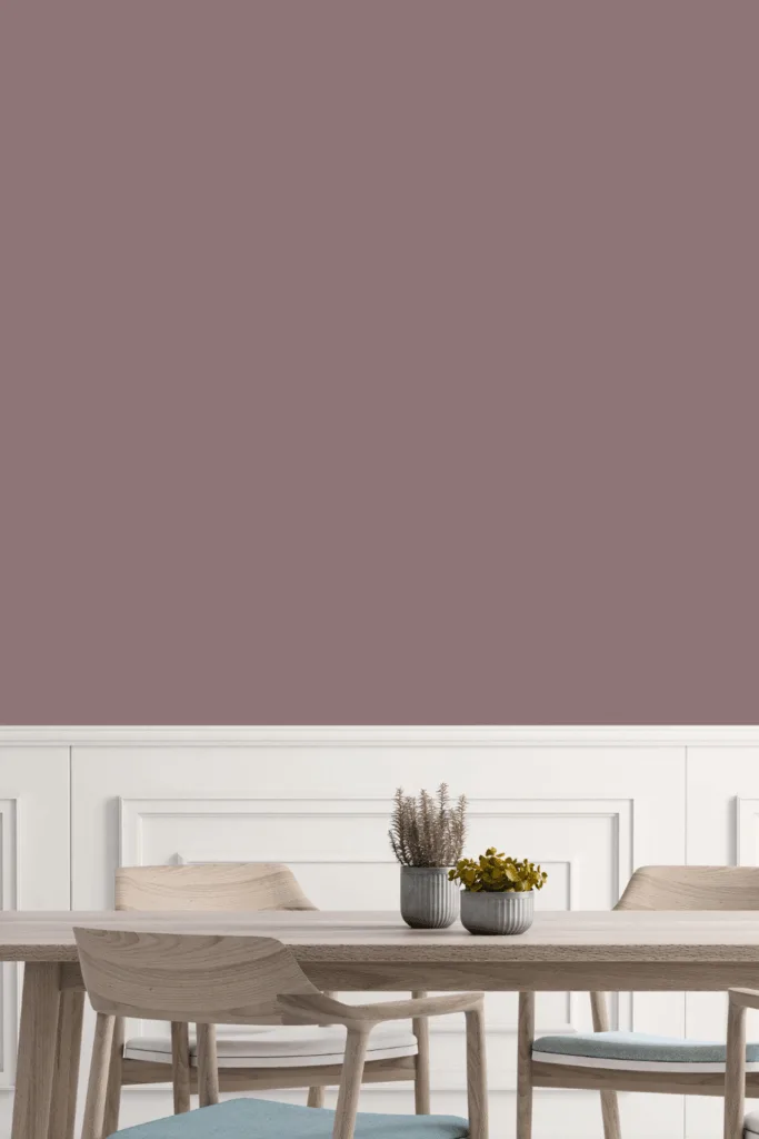 Sherwin Williams Socialite Paint Color on wall