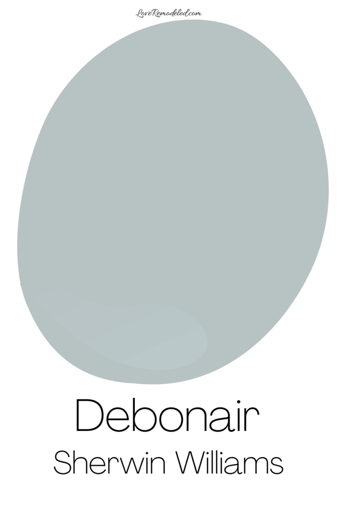 Sherwin Williams Debonair Paint Drop