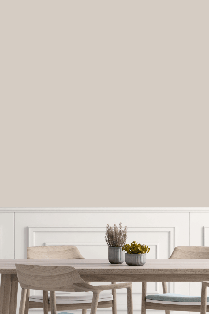 Sherwin Williams Popular Gray on kitchen walls